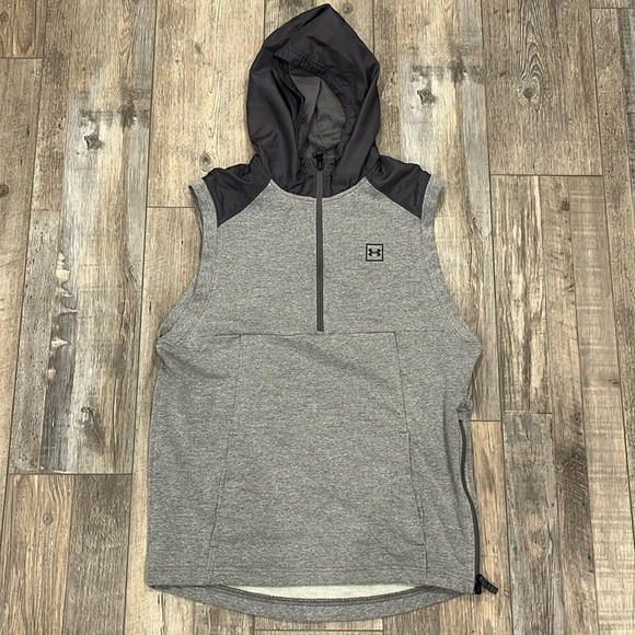 UA Sleeveless Hoodie - Picture 1 of 3